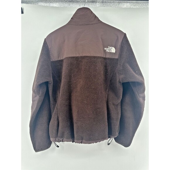 The North Face Polartech Full zip Jacket size small Fleece Brown - Picture 4 of 4